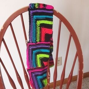 Kids block scarf
